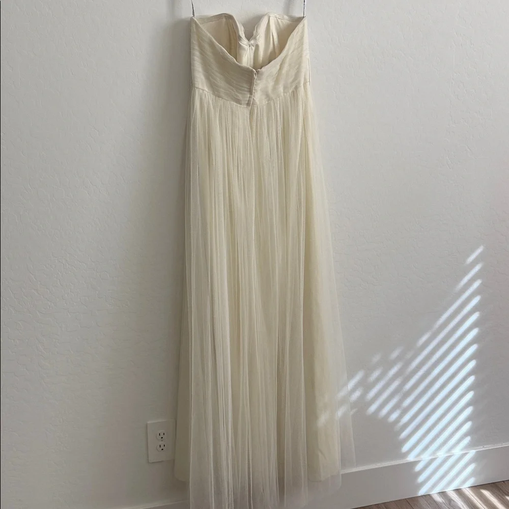 ivory Jenny Yoo 'Annabelle' Convertible Tulle Column Dress size 12 - Picture 5 of 11